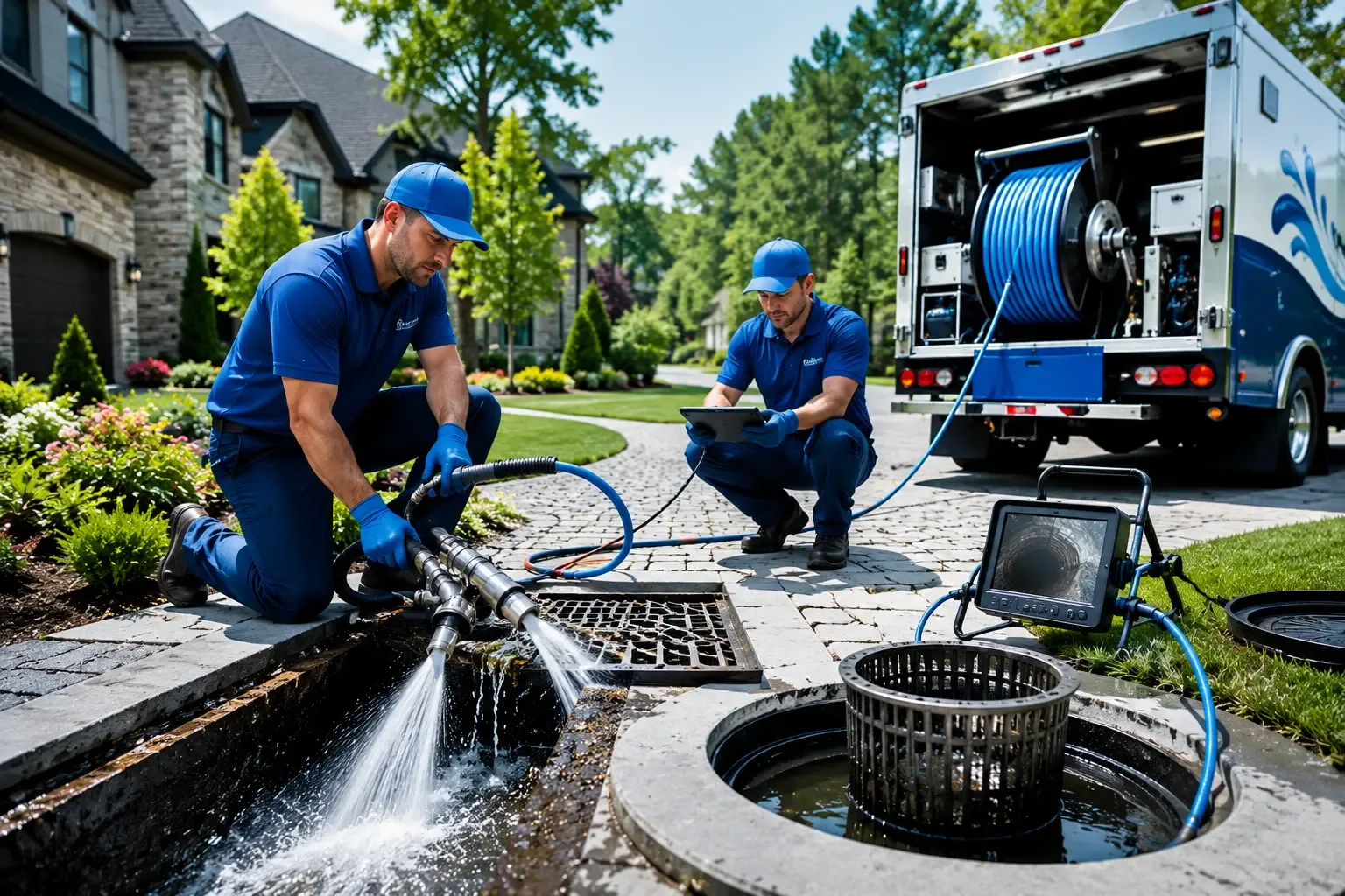 Local outdoor drain cleaning professionals in Lewiston, ME